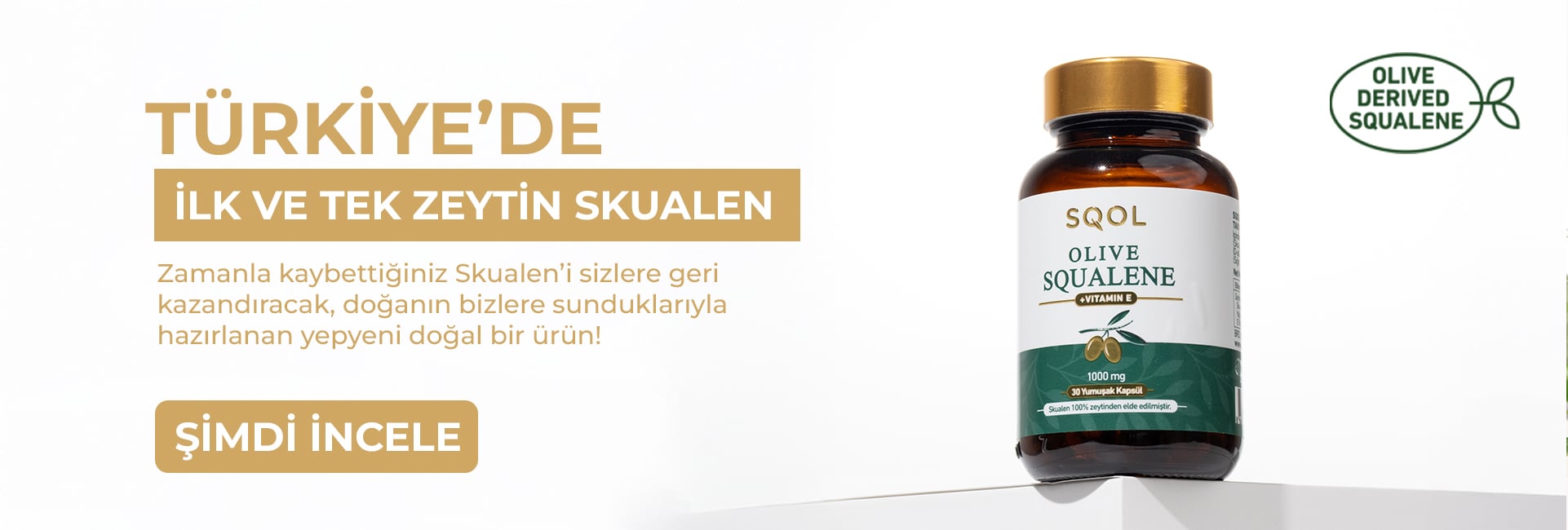 Zeytin Skualen Yaşlanma  Karşıtı Günlük Serum