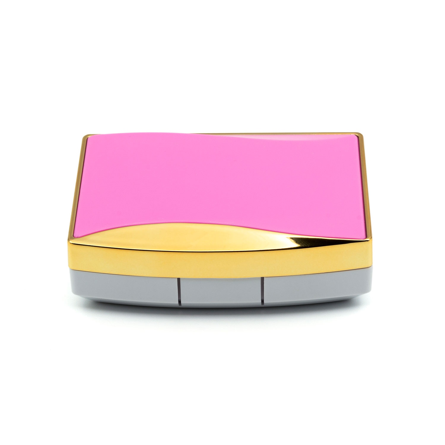 Aynalı Kontakt Lens Saklama Kabı A-8073 Pembe Gold