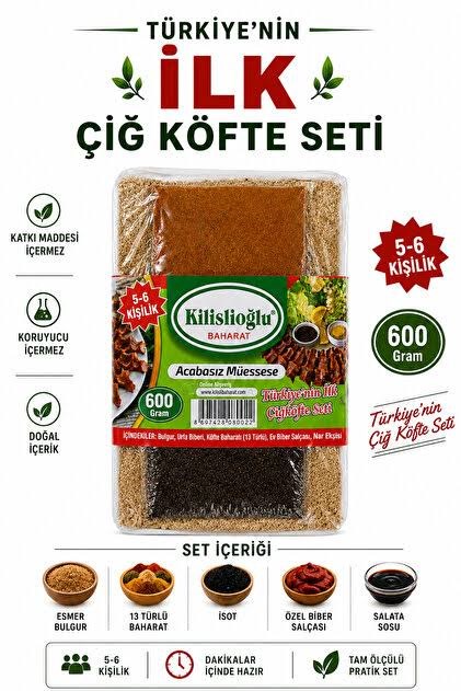 5-6 Kişilik Çiğ Köfte Seti