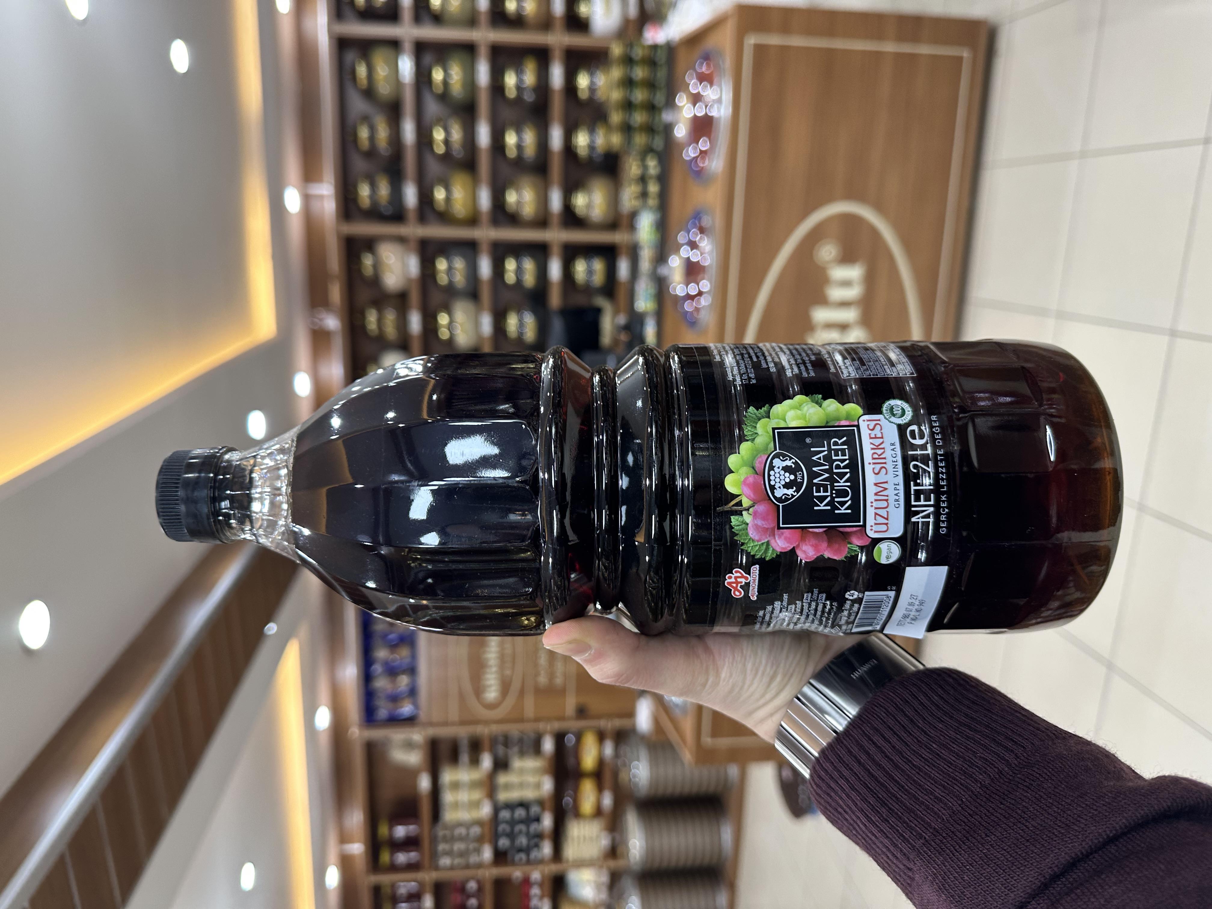 Kemal Kükrer Üzüm Sirkesi 2 Lt