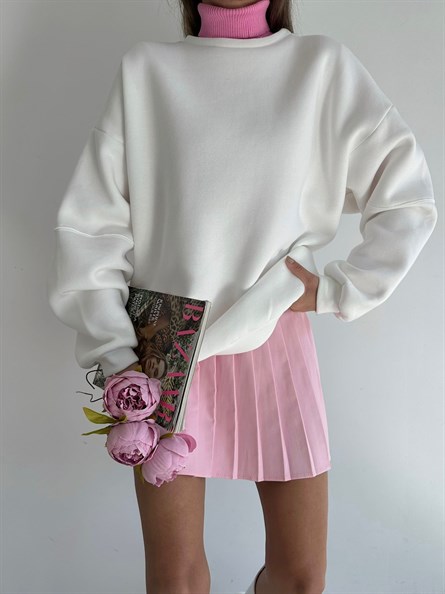 Pastel Pink Oversized Sweater