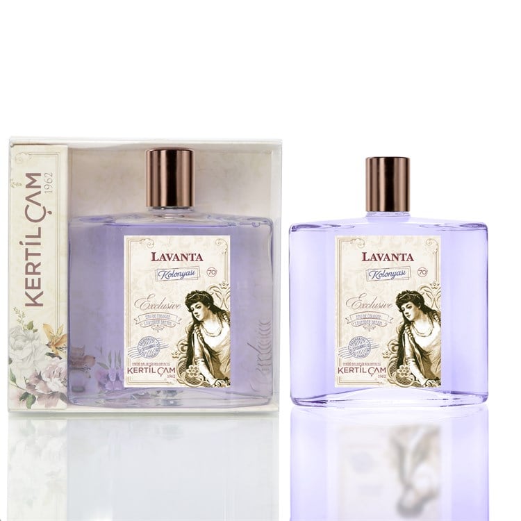 200 ML EXC SERİ CAM ŞİŞE LAVANTA KOLONYASI