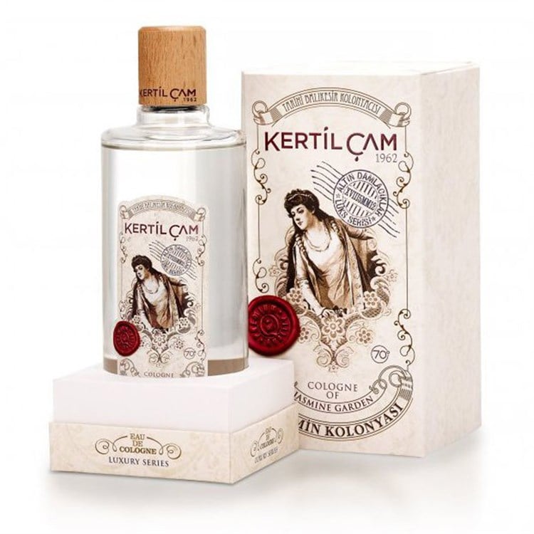 YASEMİN KOLONYASI 250 ML.  LÜKS SERİ CAM ŞİŞE