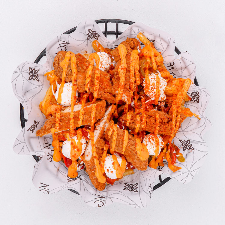 Çıtır Tavuklu Mixed Fries