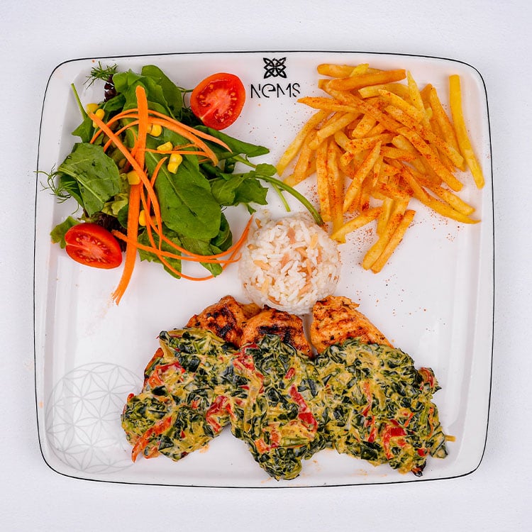 Kremalı Ispanaklı Tavuk Bonfile