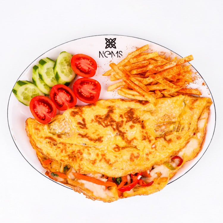 Sebzeli Omlet