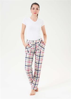 Kadın Manşetli Kadın Pijama Alt  - 09203