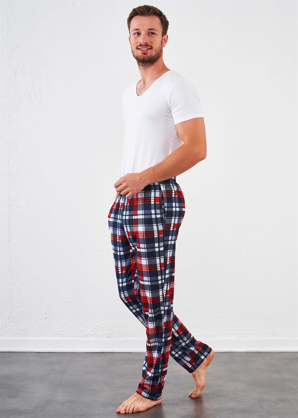 Erkek Tek Alt Pijama - 09123