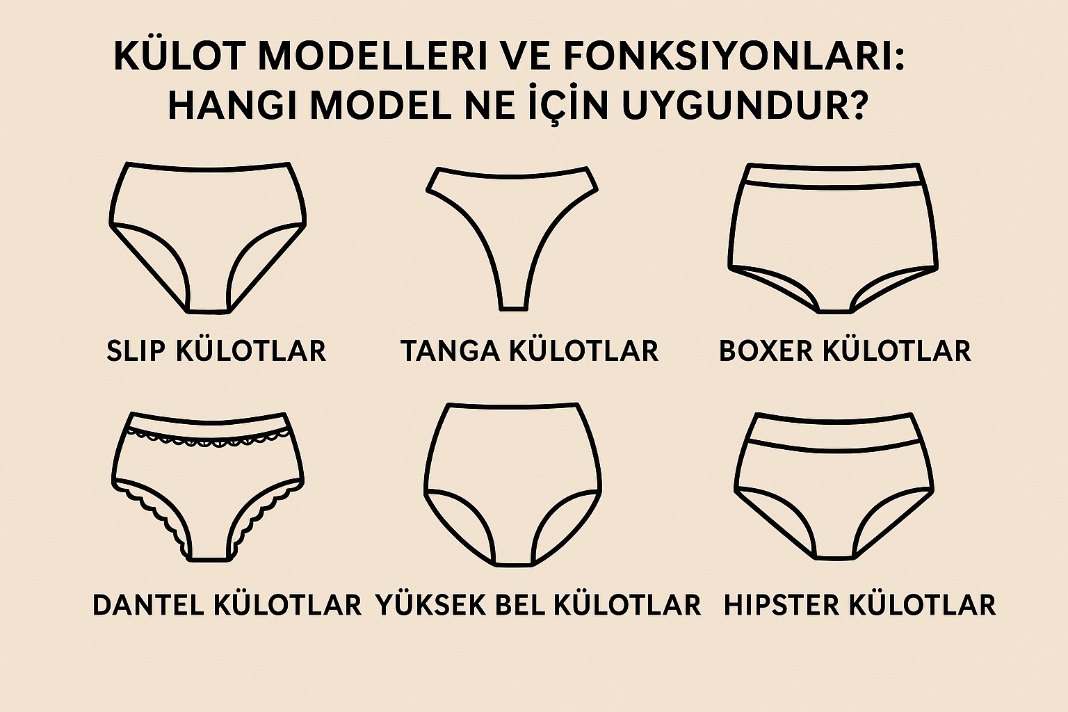Külot Modelleri ve Fonksiyonları: Hangi Model Ne İçin Uygundur?