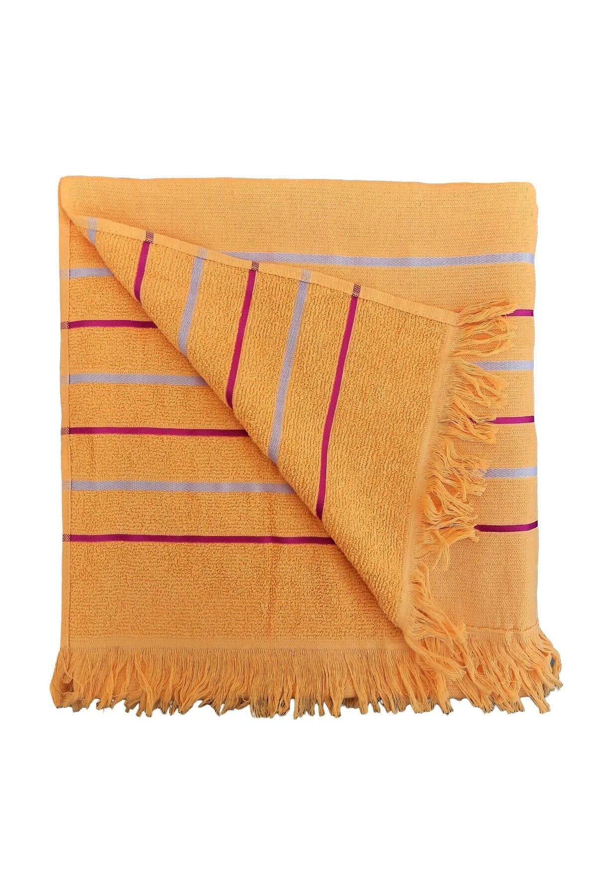 %100 Pamuklu Banyo Deniz Plaj Peştemal Havlu 70x150 Cm