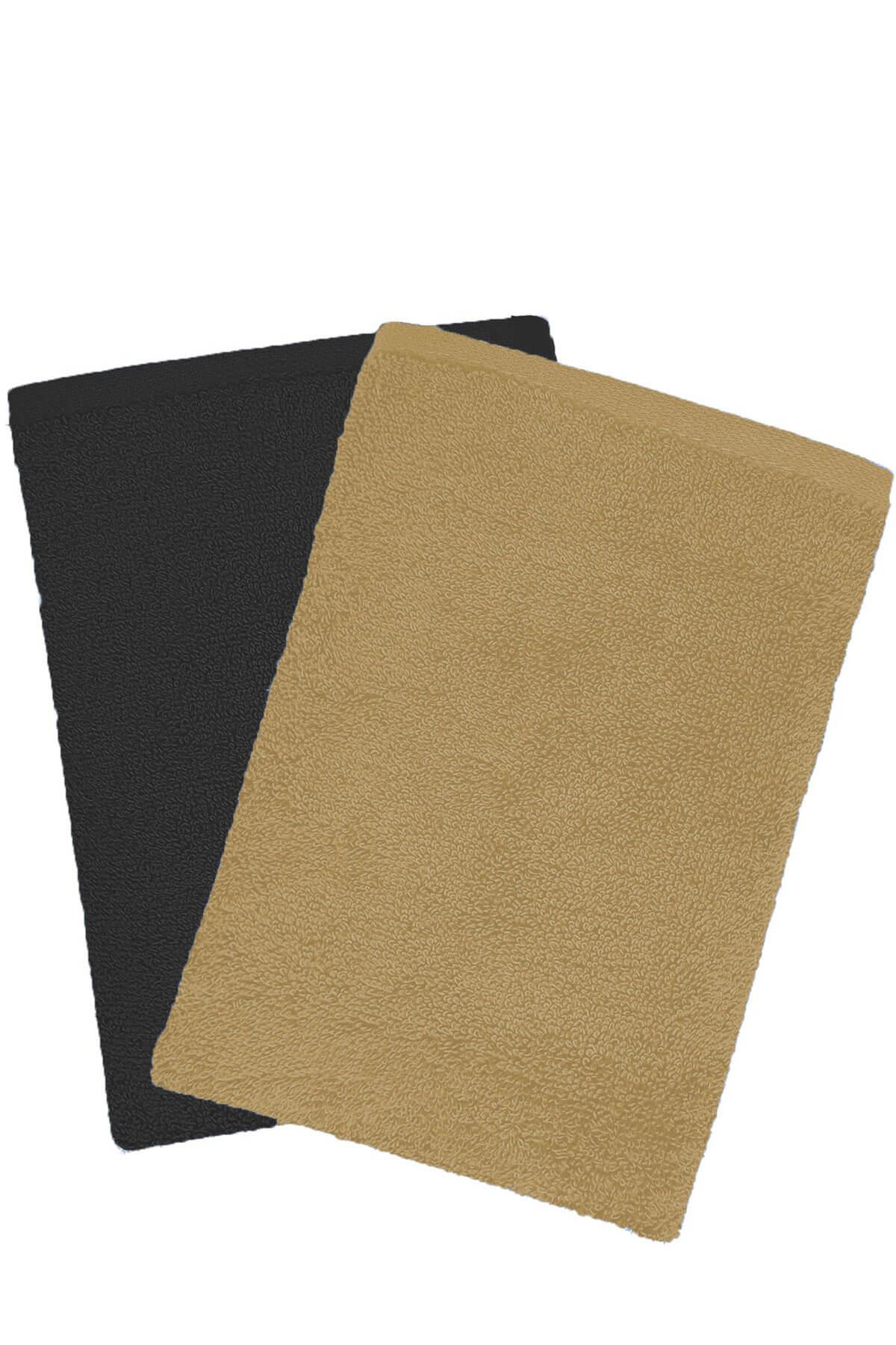 2 li Lüks El Yüz Havlu Seti 50x90 Cm %100 Pamuklu Gramajlı Sija