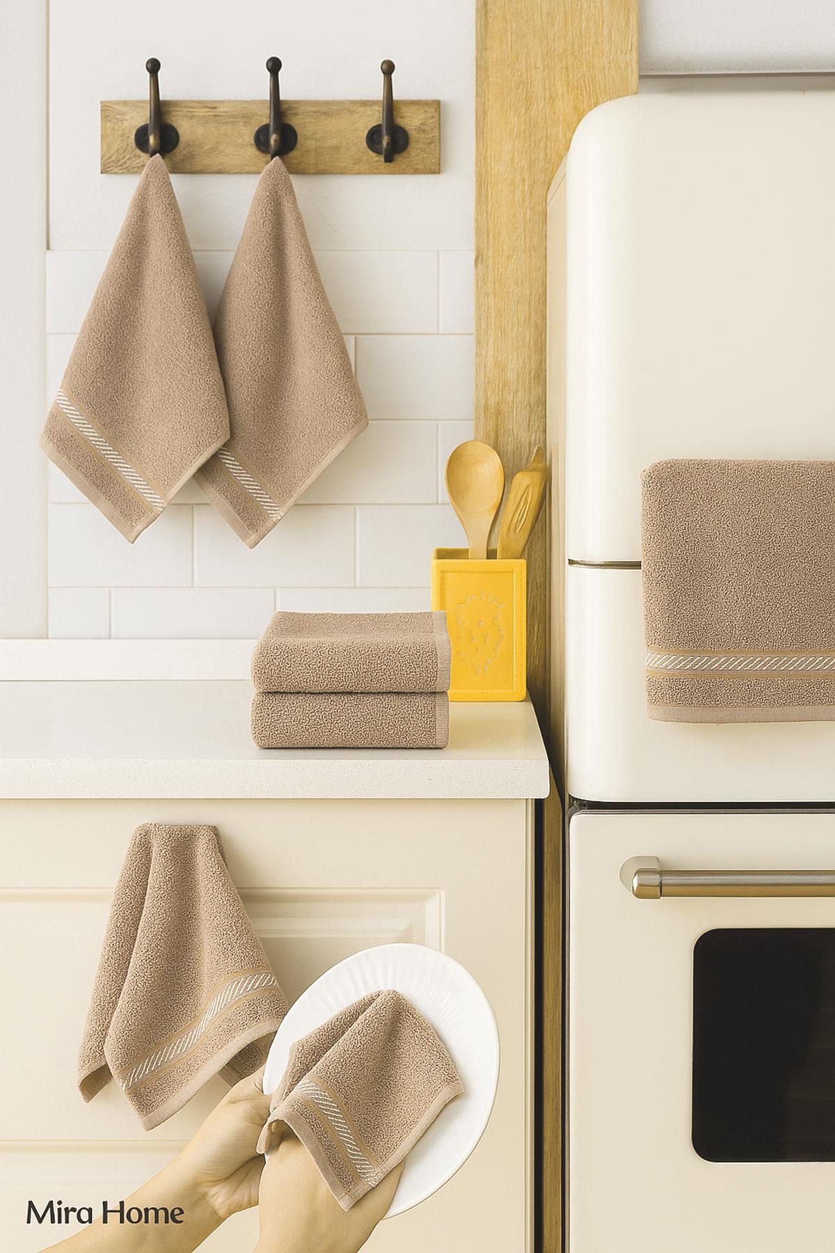 4 lü Mutfak Kurulama Havlusu Bezi 30X30 Cm