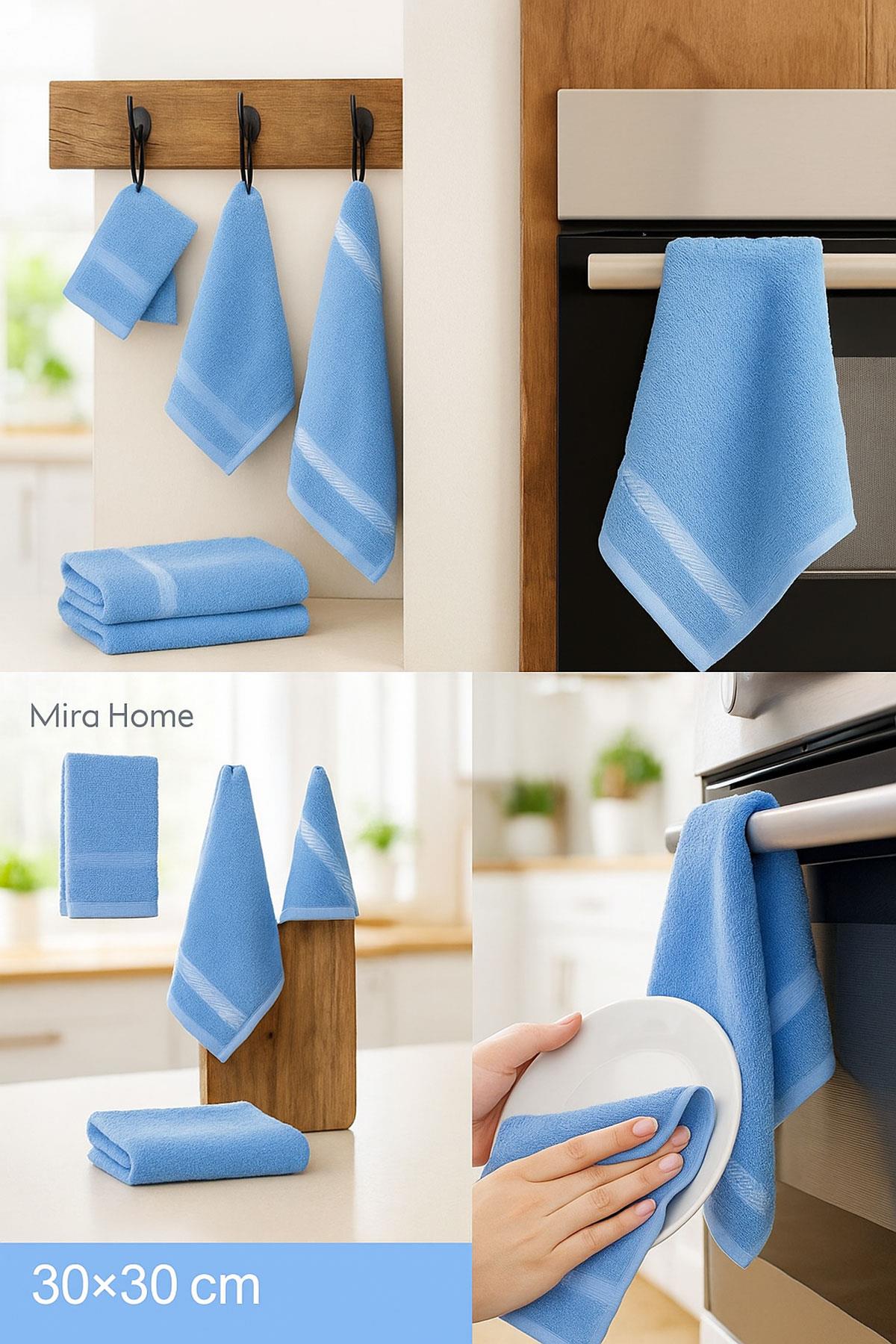 4 lü Mutfak Kurulama Havlusu Bezi 30X30 Cm