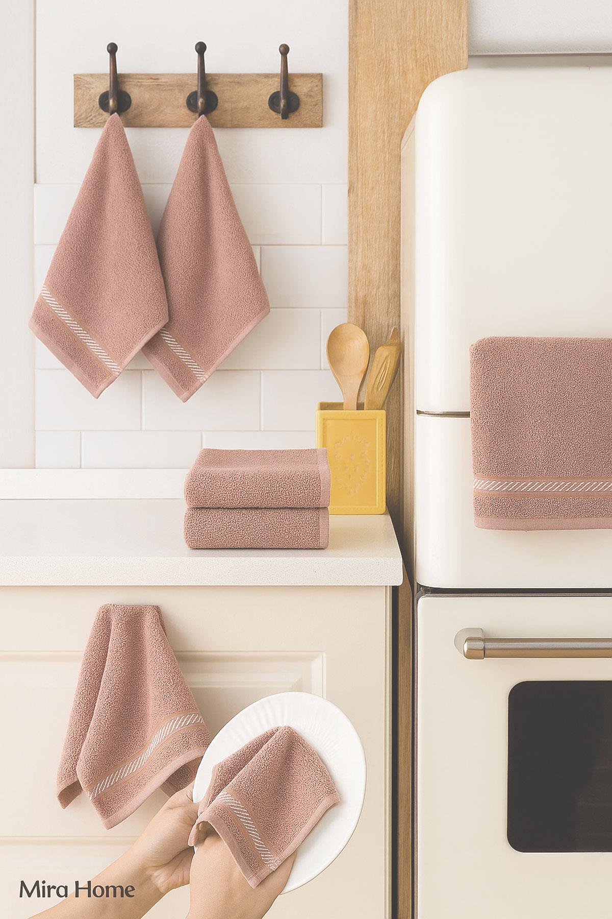 4 lü Mutfak Kurulama Havlusu Bezi 30X30 Cm