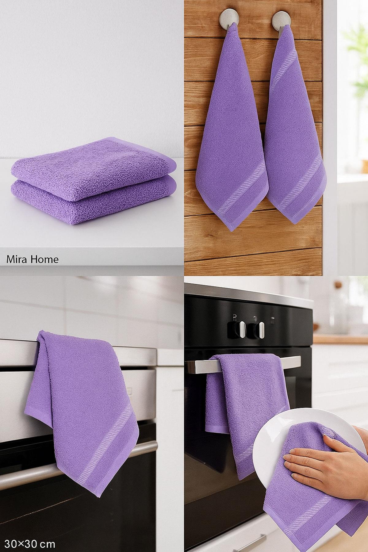 4 lü Mutfak Kurulama Havlusu Bezi 30X30 Cm