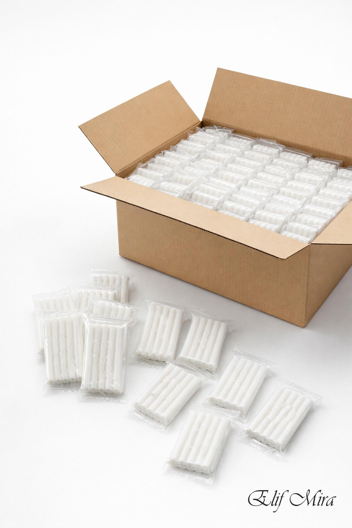 600 Adet 12 gr Mini Otel Sabunu – Şeffaf Jelatin Sargılı Buklet Misafir Sabunu