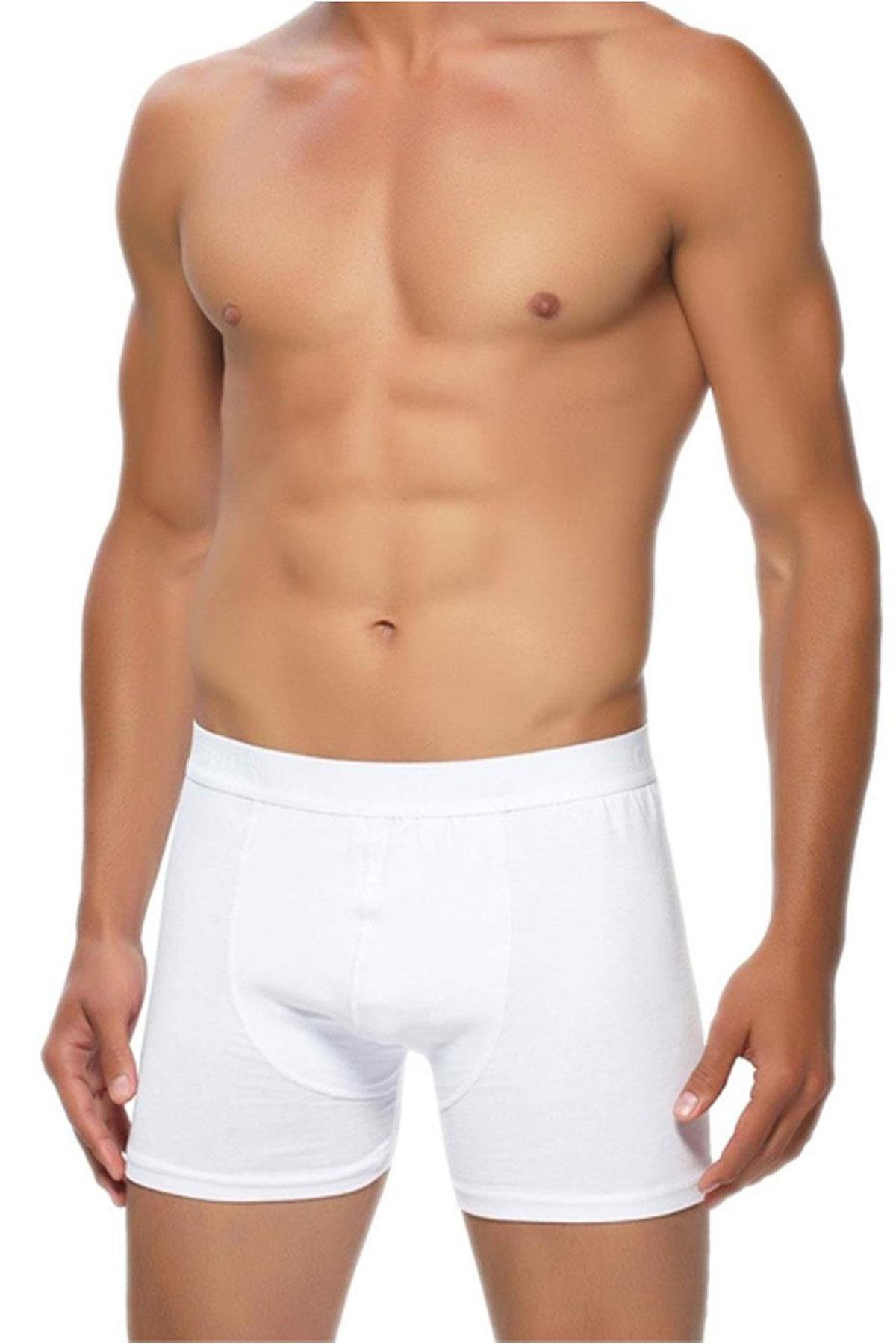 6lı Erkek Likralı Boxer Külot Esnek Rahat