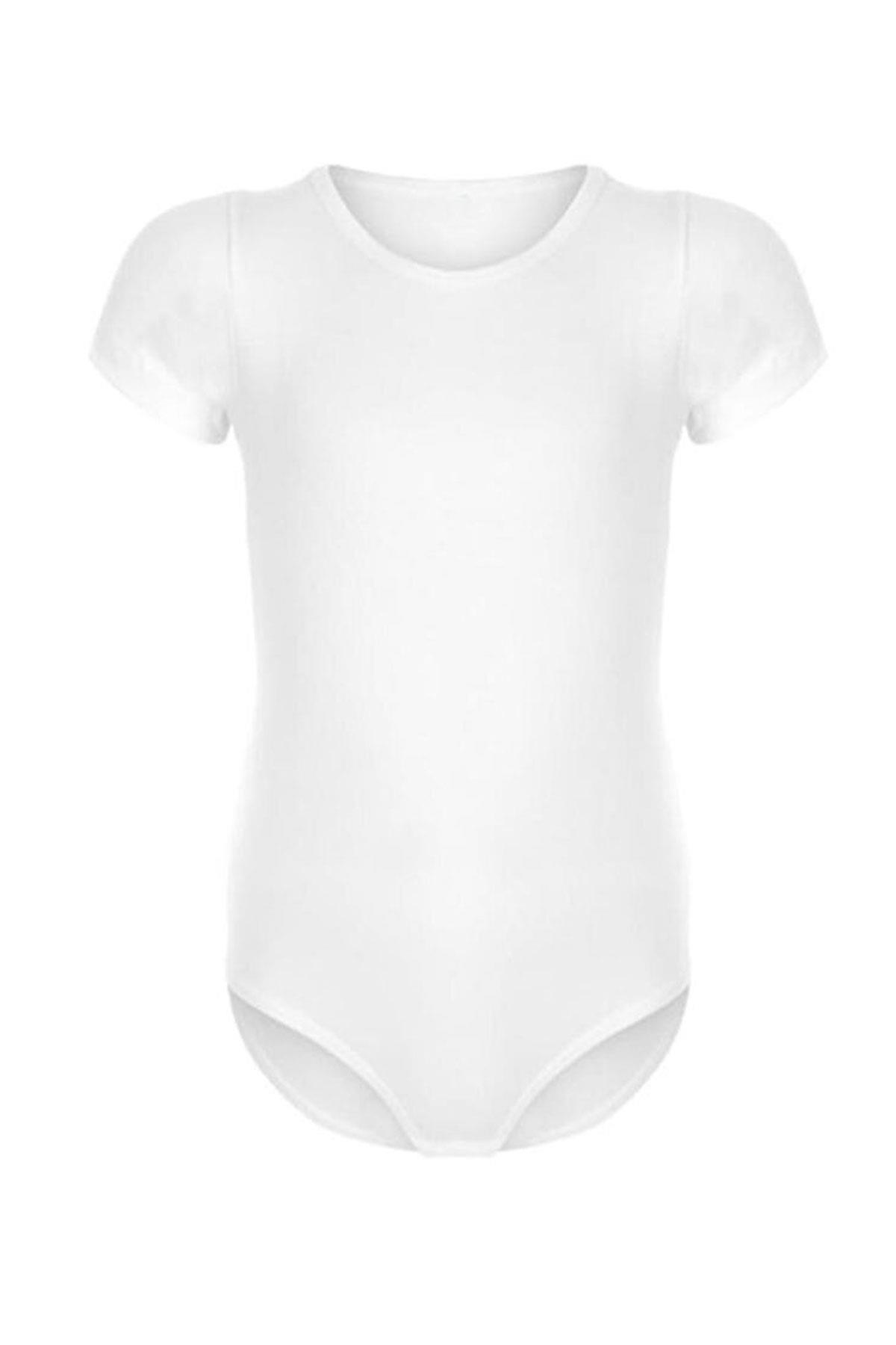 Anıt Kız Çocuk Kısa Kol Kancalı Body  Pamuklu Fanila Atlet