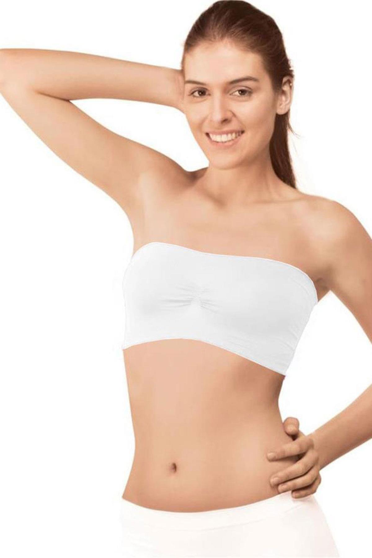 Elite Life Straplez Micro Destekli Dikişsiz Bayan Atlet