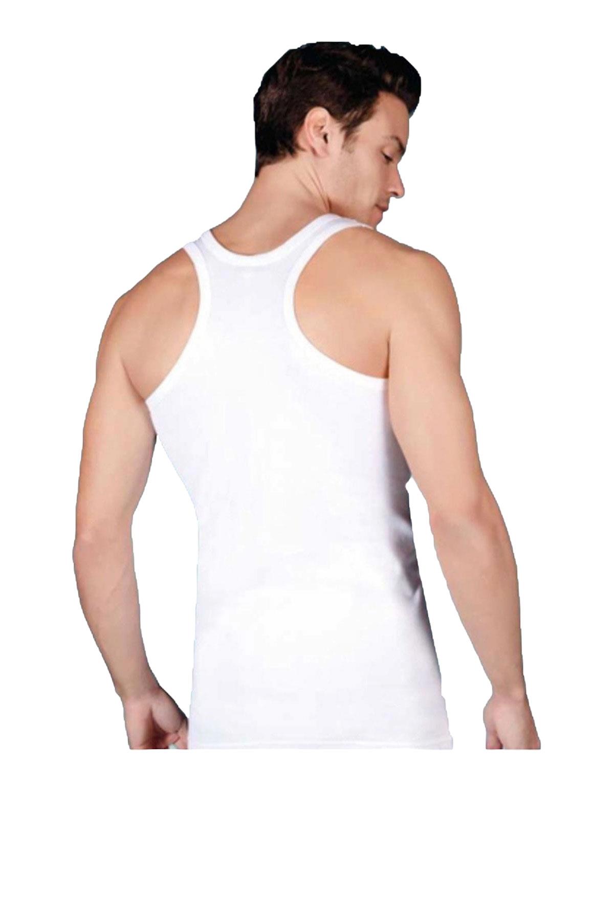 Gümüş İç Giyim Erkek Pamuklu Sporcu Rambo Atlet 6lı Paket