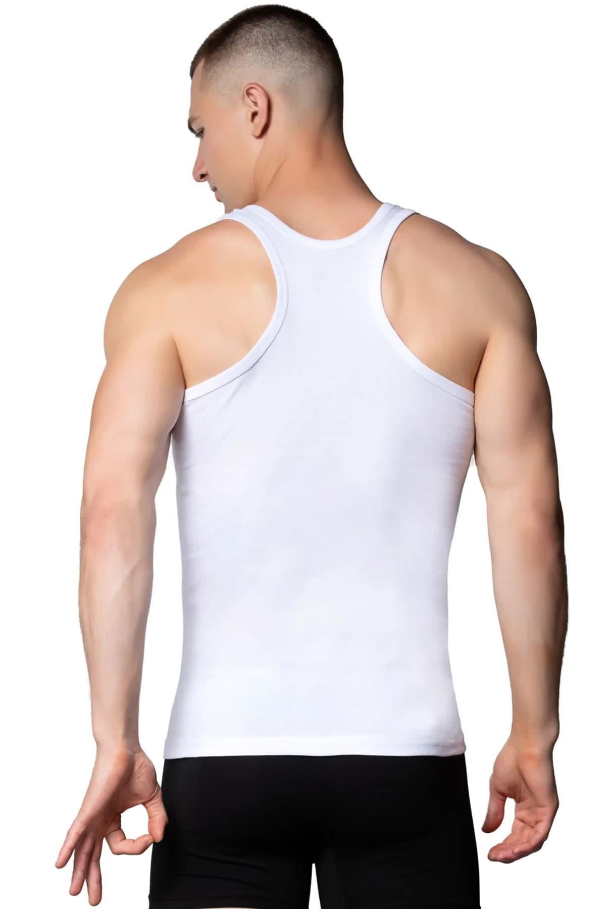 Gümüş İç Giyim Erkek Pamuklu Sporcu Rambo Atlet 6lı Paket