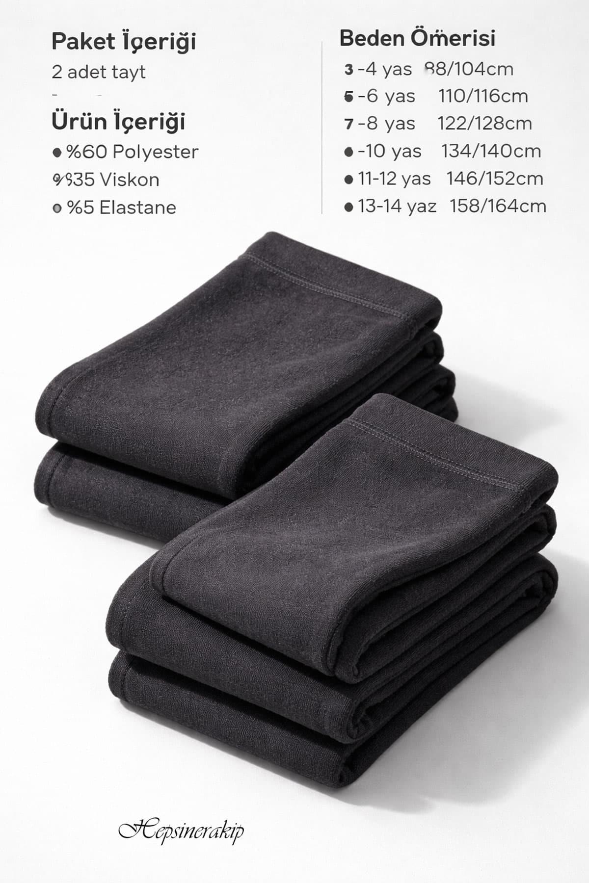 Kota İç Giyim Erkek Çocuk Termal Tayt İçlik 2 li Paket