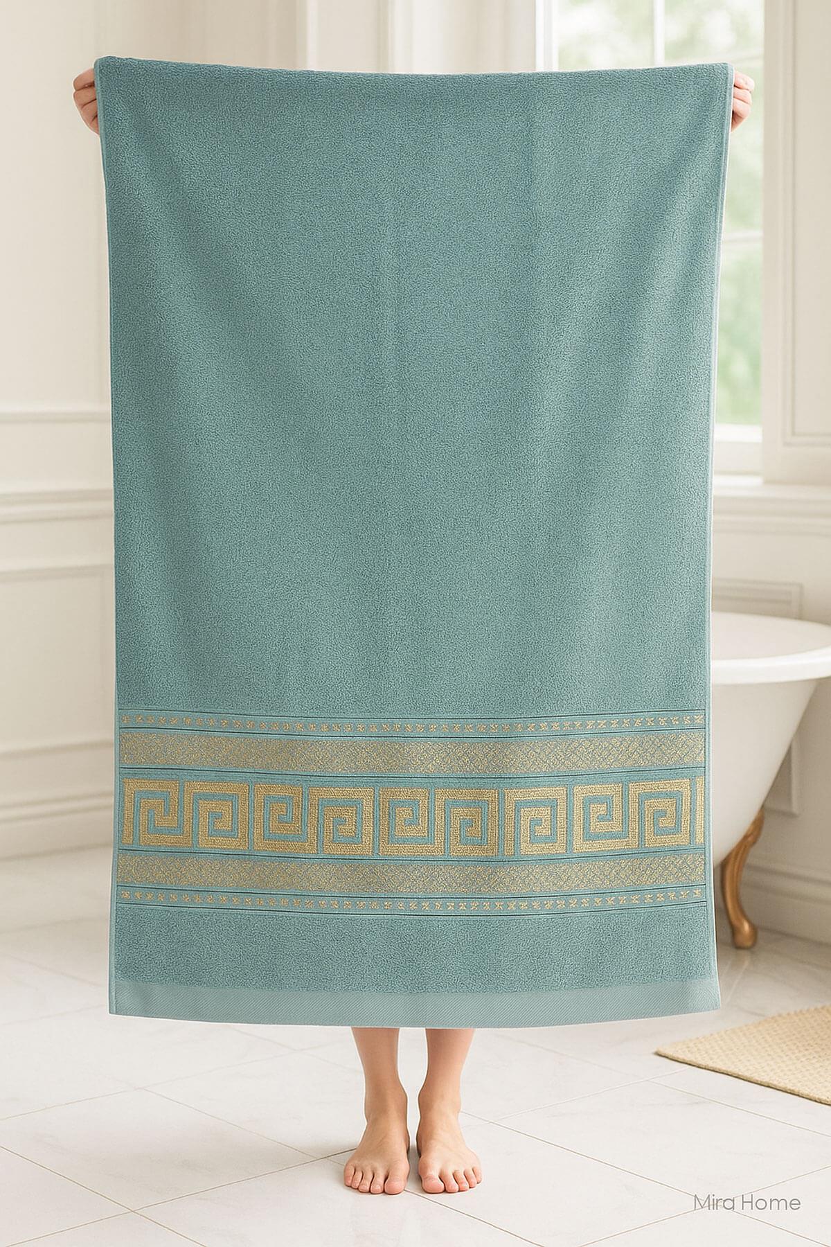 Mira Home %100 Pamuk Unisex Banyo Hamam Havlusu Myra 70x140 cm