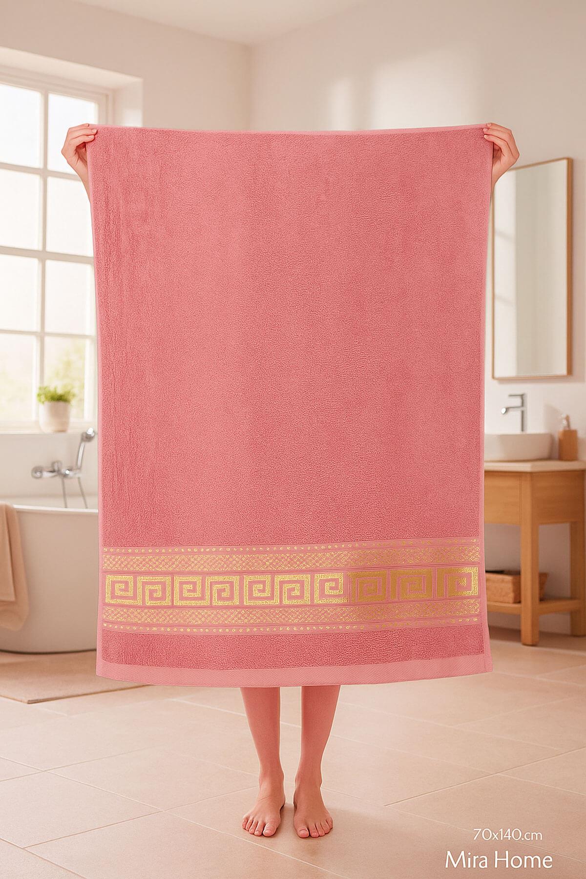 Mira Home %100 Pamuk Unisex Banyo Hamam Havlusu Myra 70x140 cm