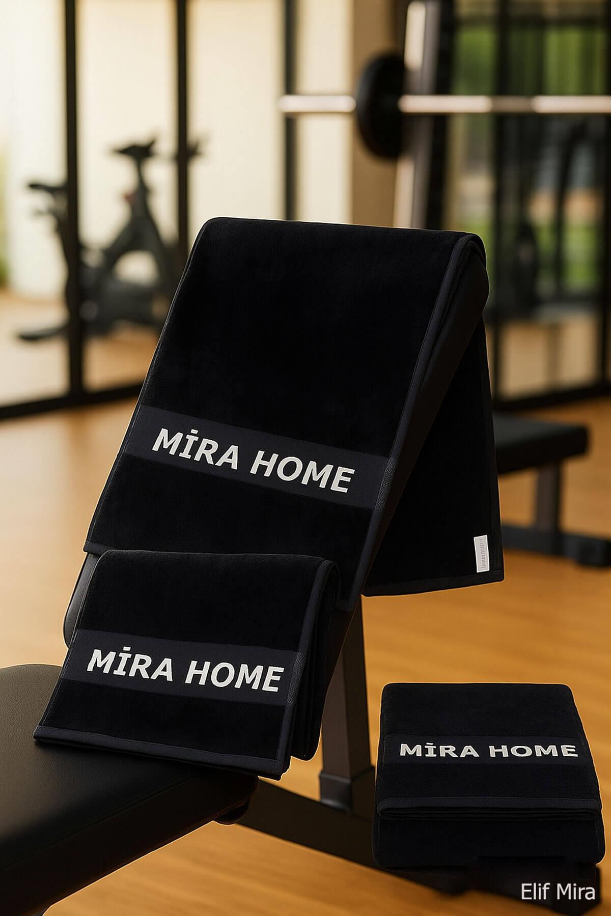 Mira Home 3 lü Spor Fitness Havlusu 30X100 %100  Pamuklu