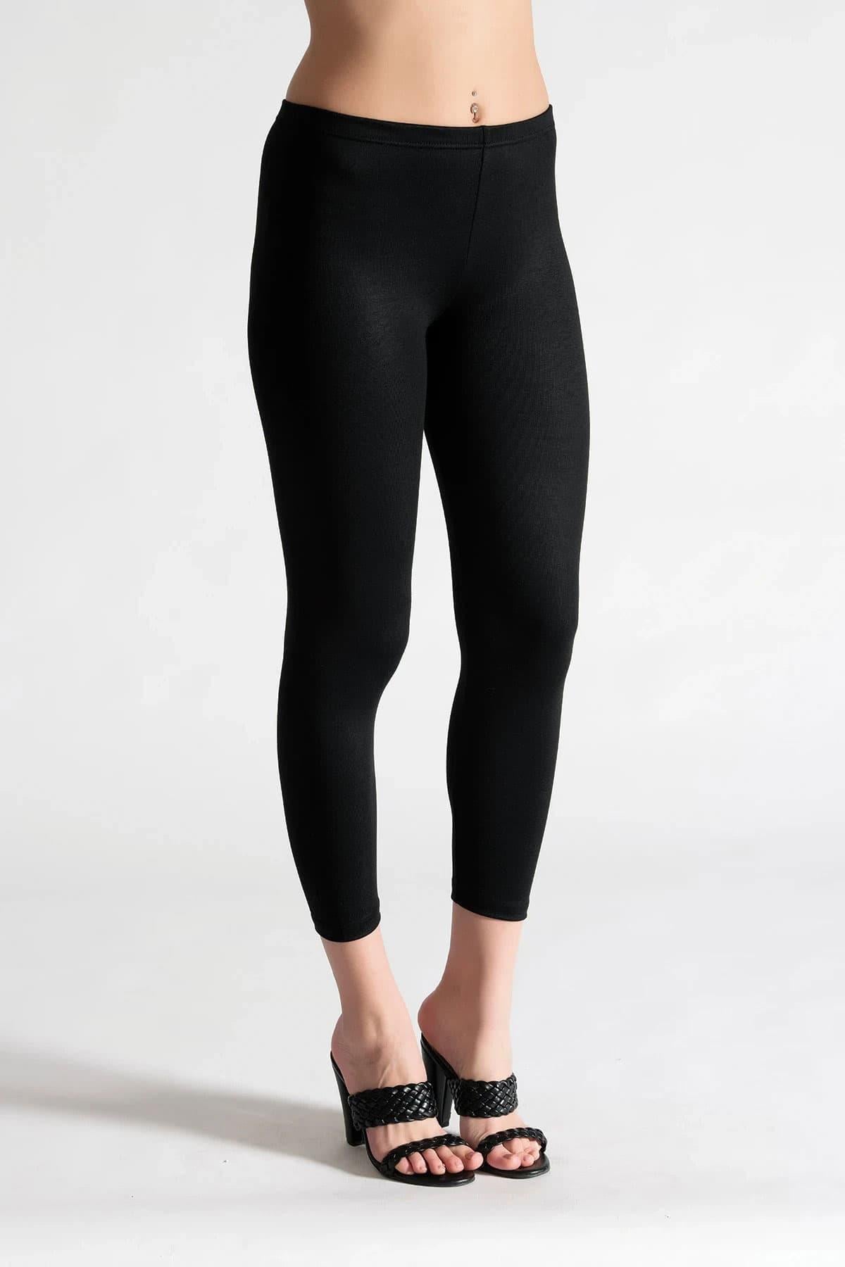 Tutku İç Giyim Elit Likralı Kadın Sporcu Uzun Tayt Pantolon