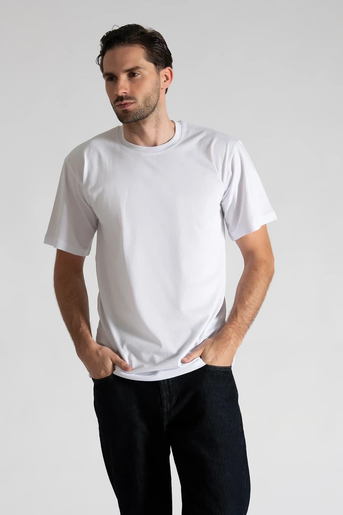 Tutku İç Giyim Elit Penye Sıfır Yaka Erkek Fanila Atlet