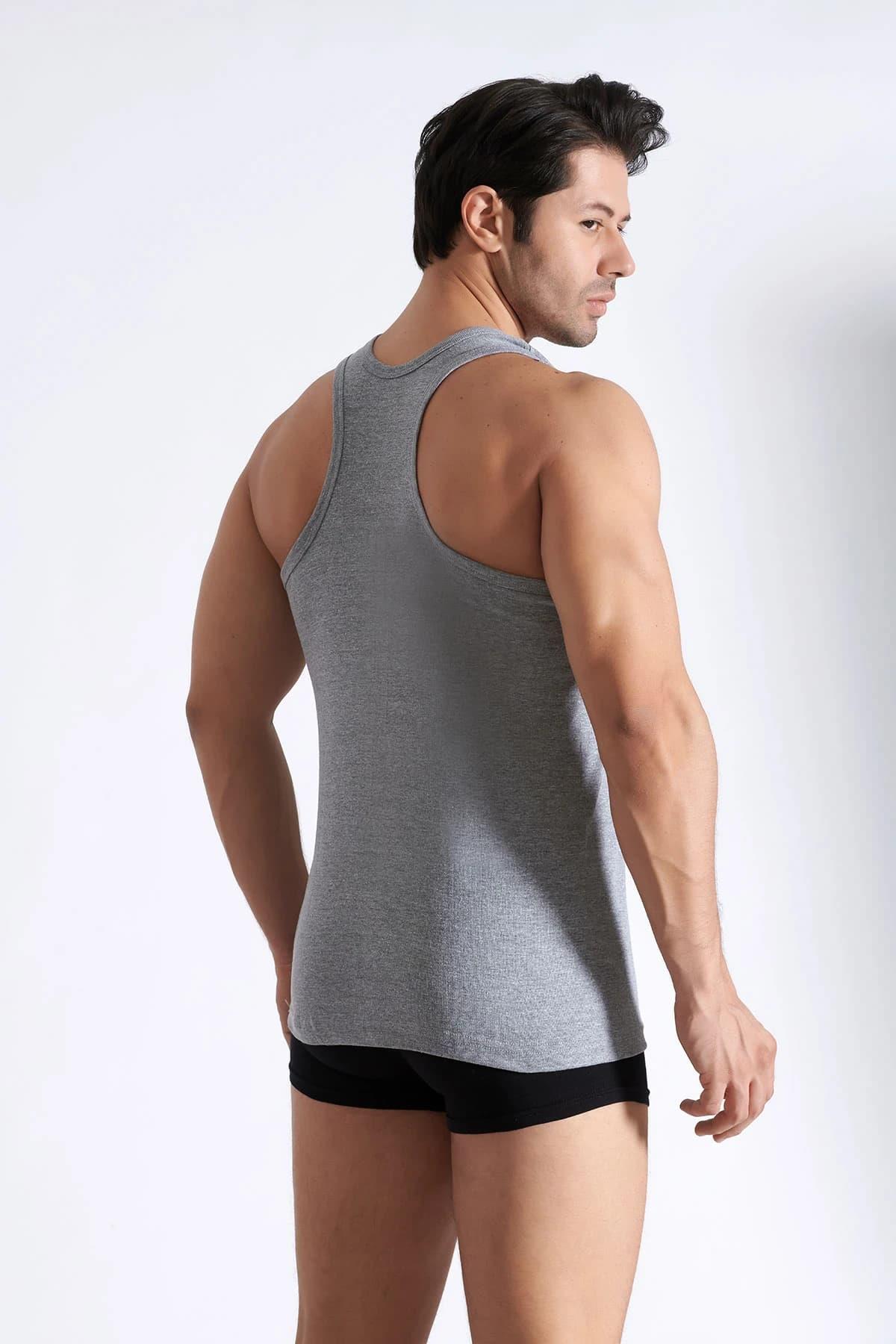 Tutku İç Giyim Erkek Ribana Sporcu Atlet 6 Lı Paket