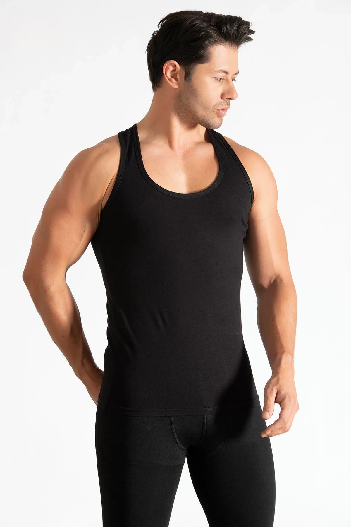 Tutku İç Giyim Erkek Ribana Sporcu Atlet 6 Lı Paket