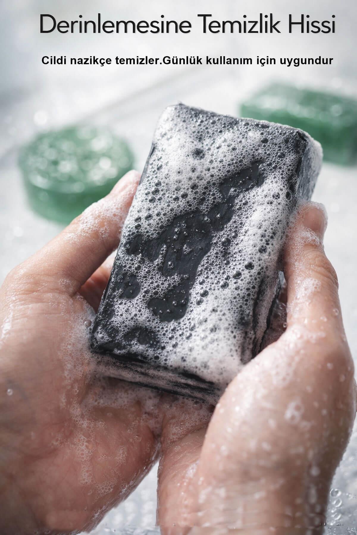 Yağlı ve Karma Ciltler İçin Doğal Sabun Seti 3’lü Bakım Paketi