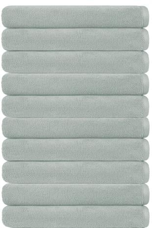 10 lu Otel Banyo Havlusu Pamuklu 70X145 Cm Renkli 16/1 Avs 440 Gr