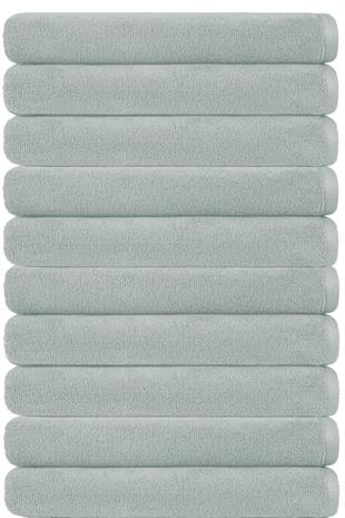 10 lu Otel Banyo Havlusu Pamuklu 70X145 Cm Renkli 16/1 Avs 440 Gr