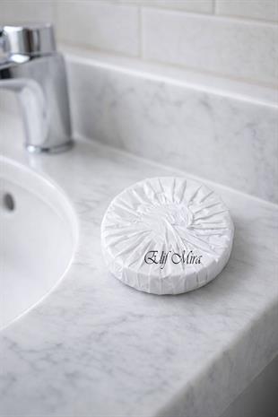 1000 Adet 15 gr Mini Otel Sabunu Pile Sargılı Buklet Yuvarlak Misafir Sabunu