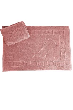 2’li %100 Pamuklu Banyo Ayak Havlusu Gramajlı Konforlu