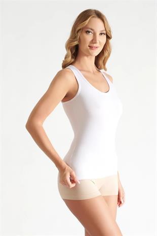 2 li Tutku Elit Kadın Modal Geniş Askılı Atlet 2002