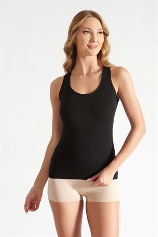 2 li Tutku Elit Kadın Modal Geniş Askılı Atlet 2002