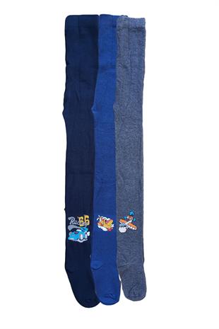 3 lü Erkek Bebek Çocuk Havlu Külotlu Çorap Kışlık Havlu Çorap 43140