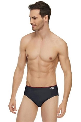 3 lü Tutku Elit Erkek Likralı İnce Bel Kemerli Slip Külot ELT1351