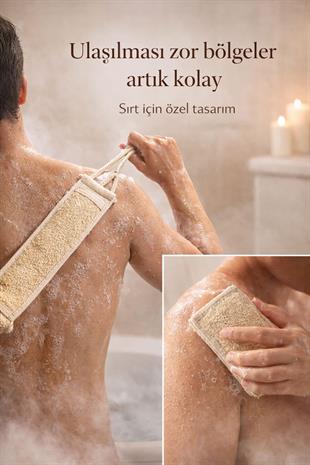 3lü Sırt Bakım Seti Batık & Akne Karşıtı Arındırıcı Kese Paketİ