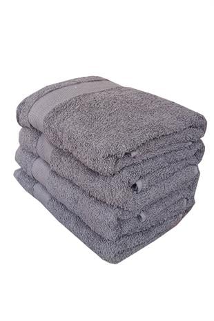 4 lü El Yüz Havlu Seti %100 Pamuklu 50X90 Cm Simple Time  |Havlu Takımı