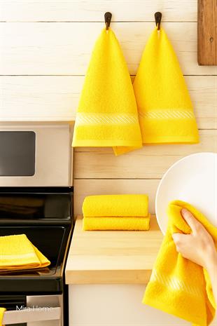 4 lü Mutfak Kurulama Havlusu Bezi 30X30 Cm