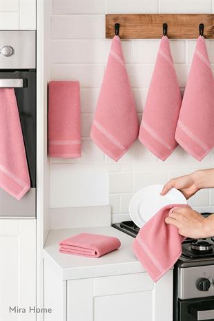 4 lü Mutfak Kurulama Havlusu Bezi 30X30 Cm