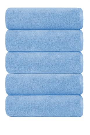 5 li El Yüz Otel Havlusu 50x85 Cm Renkli 16/1 Avs 200 Gr