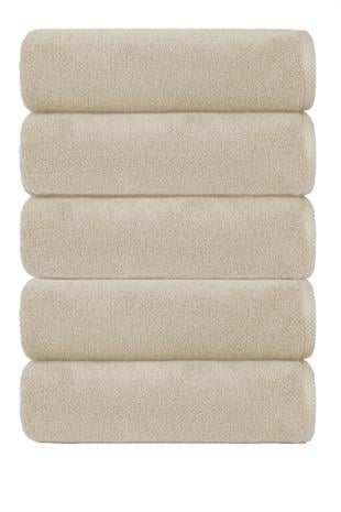 5 li El Yüz Otel Havlusu 50x85 Cm Renkli 16/1 Avs 200 Gr