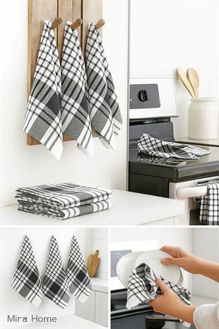 5 li Mutfak Kurulama Bezi Alman Peçetesi Pamuklu 50x70 Cm