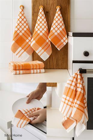 5 li Mutfak Kurulama Bezi Alman Peçetesi Pamuklu 50x70 Cm